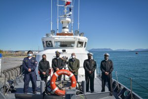 Ministro de Defensa (S) visitó Unidades y Capitanía de Puerto de Puerto Natales