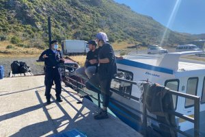 Autoridad Marítima realizó operativo de control y fiscalización de actividad marítima en Parque Nacional Torres del Paine