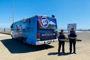 Capitanía de Puerto de Lirquén Realiza Patrullajes con Motor Home “137 DIRECTEMAR” en Cobquecura