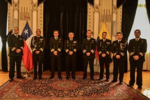 En Valparaíso comenzó reunión bilateral entre las Armadas de Chile y Ecuador