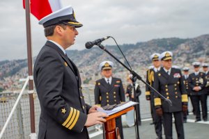 Buque de transporte “Aquiles” conmemoró su 35º aniversario al servicio de la comunidad