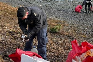 Voluntarios reúnen 1.350 kilos de basura en nueva jornada de limpieza de playas del Plan Tenglo