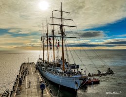 Buque Escuela “Esmeralda” recaló a Punta Arenas