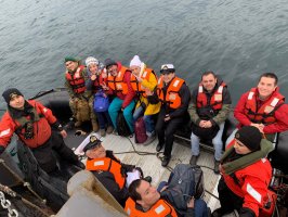 Con más de mil prestaciones médicas culminó amplio operativo médico naval en la Isla de Chiloé