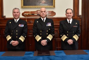 Vicealmirante José Luis Fernández asumió como Jefe del Estado Mayor General de la Armada