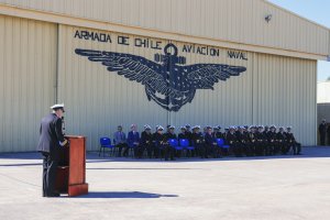 Dotación del Grupo Aeronaval Talcahuano conmemoró el 101° aniversario de la Aviación Naval