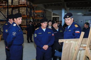 Director General de los Servicios de la Armada revistó Unidades y Reparticiones en la Base Naval Talcahuano 