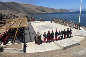 Conmemoran el 145° Aniversario del desembarco de Pisagua en la región de Tarapacá